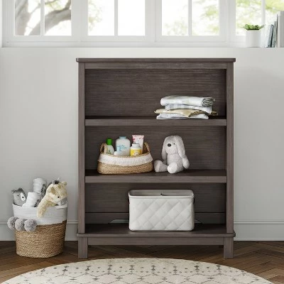 Simmons Kids' SlumberTime Monterey Bookcase/Hutch Rustic Gray 3 Simmons Kids' SlumberTime Monterey Bookcase/Hutch Rustic Gray