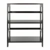 29.21" 2 Tier Leo Shelf Storage or Bookshelf Wide Espresso Brown - Winsome -Bookshelves Sales Shop unnamed file 3446