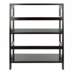 29.21" 2 Tier Leo Shelf Storage or Bookshelf Wide Espresso Brown - Winsome 9 29.21" 2 Tier Leo Shelf Storage or Bookshelf Wide Espresso Brown - Winsome -Bookshelves Sales Shop unnamed file 3448