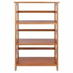 42" Studio Bookshelf 3 Tier Honey Brown - Winsome