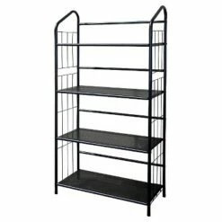 Metal Book Shelf Black - Ore International -Bookshelves Sales Shop unnamed file 3509