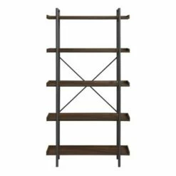 68" 5 Tray Shelf Urban Pipe X Back Bookshelf - Saracina Home Driftwood 20 68" 5 Tray Shelf Urban Pipe X Back Bookshelf - Saracina Home Driftwood -Bookshelves Sales Shop unnamed file 3519