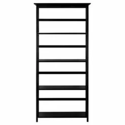 Montego 5-Shelf Bookcase - Flora Home White