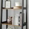 67" Annabelle 5 Tier Ladder Bookcase - Brookside Home Black/white 2 67" Annabelle 5 Tier Ladder Bookcase - Brookside Home Black/white -Bookshelves Sales Shop unnamed file 3553