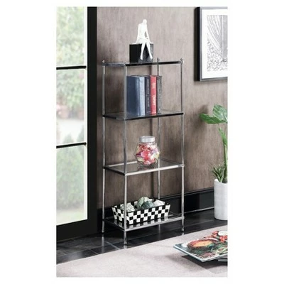 43" Royal Crest 4 Tier Tower Chrome - Breighton Home 4 43" Royal Crest 4 Tier Tower Chrome - Breighton Home - Image 2