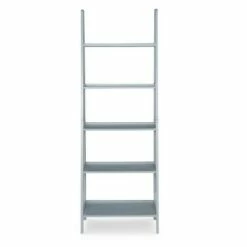 Acadia Ladder Bookshelf - Linon Gray
