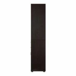 70.75" Julisse 3 Shelf Corner Bookcase - miBasics Walnut Oak -Bookshelves Sales Shop unnamed file 3685