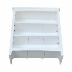Shaker Bookshelf - International Concepts White -Bookshelves Sales Shop unnamed file 3711