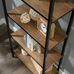 56.77" 4 Shelves North Avenue Vertical Bookcase Sindoori Mango - Sauder 11 56.77" 4 Shelves North Avenue Vertical Bookcase Sindoori Mango - Sauder -Bookshelves Sales Shop unnamed file 3764