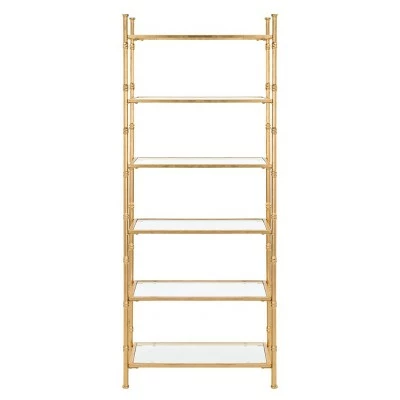 Arden 6 Tier Etagere Clear - Safavieh 6 Arden 6 Tier Etagere Clear - Safavieh - Image 4