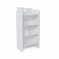 UNiPLAY Toy Organizer With 6 Removable Storage Bins and Block Play Panel, Multi-Size Bin Organizer -Bookshelves Sales Shop unnamed file 378