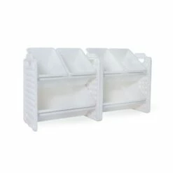 UNiPLAY Toy Organizer With 6 Removable Storage Bins and Block Play Panel, Multi-Size Bin Organizer -Bookshelves Sales Shop unnamed file 379