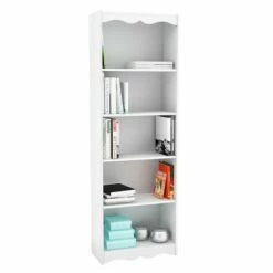 72" Hawthorn Tall Adjustable Bookcase - CorLiving Black -Bookshelves Sales Shop unnamed file 3799