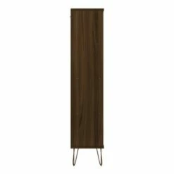 Rockefeller 4 Shelf Bookcase - Manhattan Comfort Black -Bookshelves Sales Shop unnamed file 3818