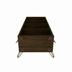 Rockefeller 4 Shelf Bookcase - Manhattan Comfort Black -Bookshelves Sales Shop unnamed file 3821