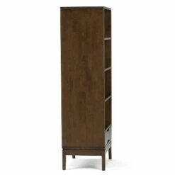 Pearson Bookcase with Storage - Wyndenhall Walnut Brown -Bookshelves Sales Shop unnamed file 3893