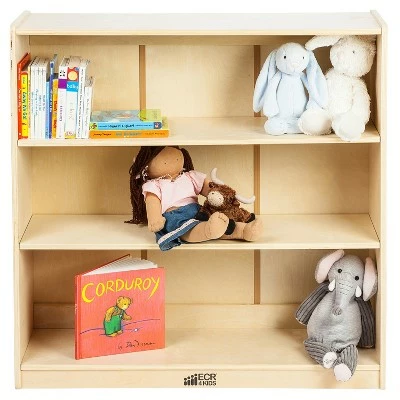ECR4Kids Classic Birch Bookcase 4 ECR4Kids Classic Birch Bookcase - Image 2