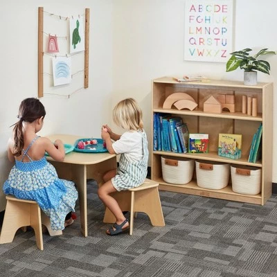 ECR4Kids Classic Birch Bookcase 6 ECR4Kids Classic Birch Bookcase - Image 4