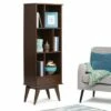 Tierney Solid Hardwood Mid Century Bookcase and Storage Unit - WyndenHall Teak -Bookshelves Sales Shop unnamed file 3967