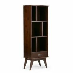 Tierney Solid Hardwood Mid Century Bookcase and Storage Unit - WyndenHall Teak 22 Tierney Solid Hardwood Mid Century Bookcase and Storage Unit - WyndenHall Teak -Bookshelves Sales Shop unnamed file 3976