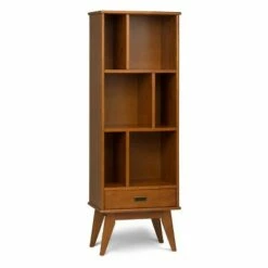 Tierney Solid Hardwood Mid Century Bookcase and Storage Unit - WyndenHall Teak 23 Tierney Solid Hardwood Mid Century Bookcase and Storage Unit - WyndenHall Teak -Bookshelves Sales Shop unnamed file 3977