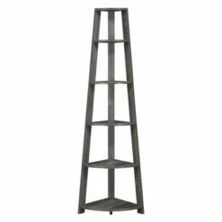 Breighton Home Newport 5 Tier Corner Bookshelf - Johar Furniture Gray 12 Breighton Home Newport 5 Tier Corner Bookshelf - Johar Furniture Gray -Bookshelves Sales Shop unnamed file 4005