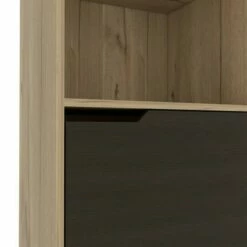 67" Aster 2 Tier Shelf Slim Bookshelf Light Wood - RST Brands -Bookshelves Sales Shop unnamed file 4009