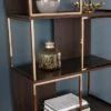 71.75" Sionwark Modern Etagere Brown/Champagne - Aiden Lane -Bookshelves Sales Shop unnamed file 4012