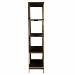71.75" Sionwark Modern Etagere Brown/Champagne - Aiden Lane -Bookshelves Sales Shop unnamed file 4015