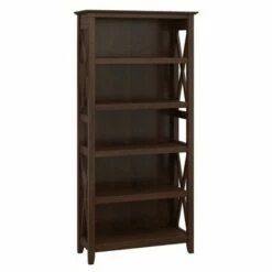 5 Shelf Key West Bookcase - Bush Furniture Pure White Oak 17 5 Shelf Key West Bookcase - Bush Furniture Pure White Oak -Bookshelves Sales Shop unnamed file 4036