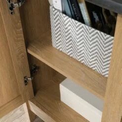 72" August Hill 5 Shelf Bookcase Brown - Sauder -Bookshelves Sales Shop unnamed file 4043