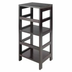 29.21" 2 Tier Leo Shelf Storage or Bookshelf Narrow Espresso Finish - Winsome -Bookshelves Sales Shop unnamed file 4048