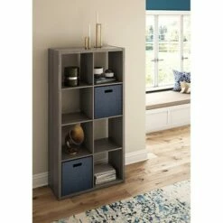 ClosetMaid Bookcase Open Back 8-Cube Storage Organizer, Graphite Gray (2 Pack) -Bookshelves Sales Shop unnamed file 4061