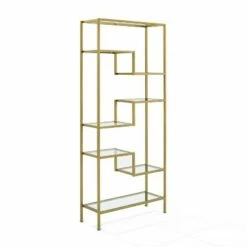 78" Sloane Etagere - Crosley Black -Bookshelves Sales Shop unnamed file 4070