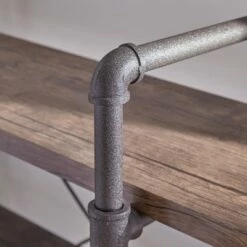 41.75" Indiana Industrial 3-Tier Shelf Dark Brown - Christopher Knight Home -Bookshelves Sales Shop unnamed file 4100