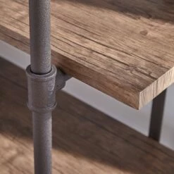 41.75" Indiana Industrial 3-Tier Shelf Dark Brown - Christopher Knight Home -Bookshelves Sales Shop unnamed file 4101