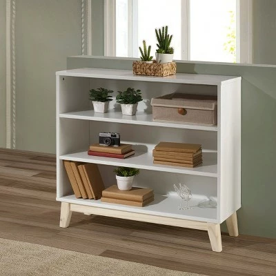 34" Under Window 3-Shelf Bookcase - Alaterre Furniture 4 34" Under Window 3-Shelf Bookcase - Alaterre Furniture - Image 2