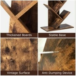 Costway Tree Bookshelf 8-Tier Bookcase Free Standing Book Rack Display Stand -Bookshelves Sales Shop unnamed file 418