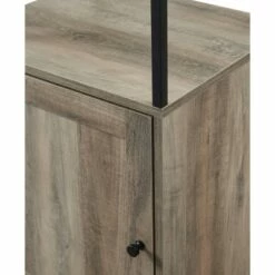 64" Paterson Industrial Farmhouse Storage Shelf with Cabinet - Saracina Home Rustic Oak 13 64" Paterson Industrial Farmhouse Storage Shelf with Cabinet - Saracina Home Rustic Oak -Bookshelves Sales Shop unnamed file 4195