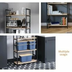 Bestier 5 Tier Adjustable Multifunctional Storage Display Bookcase 26 Inch -Bookshelves Sales Shop unnamed file 420