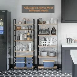 Bestier 5 Tier Adjustable Multifunctional Storage Display Bookcase 26 Inch -Bookshelves Sales Shop unnamed file 421