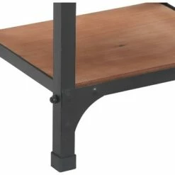 59.25" Overland Bookshelf Wood and Black Metal - Serta 21 59.25" Overland Bookshelf Wood and Black Metal - Serta -Bookshelves Sales Shop unnamed file 4215