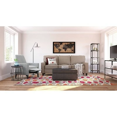 59.25" Overland Bookshelf Wood and Black Metal - Serta 14 59.25" Overland Bookshelf Wood and Black Metal - Serta - Image 12