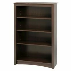 4 Shelf Bookcase Espresso - Prepac
