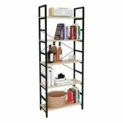 Bestier 5 Tier Adjustable Multifunctional Storage Display Bookcase 26 Inch -Bookshelves Sales Shop unnamed file 423