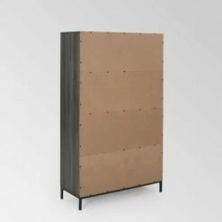 64.5" Frankford Contemporary Cube Unit Bookcase Dark Gray - Christopher Knight Home -Bookshelves Sales Shop unnamed file 4245