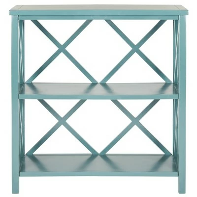 Cava 36" Bookcase - Safavieh Split Pea 6 Cava 36" Bookcase - Safavieh Split Pea - Image 4