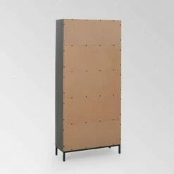 67.25" Gallatin Contemporary Cube Unit Bookcase Dark Gray - Christopher Knight Home -Bookshelves Sales Shop unnamed file 4276