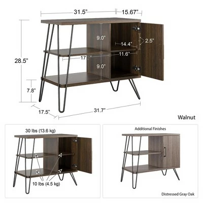 Panama 3 Shelf Bookcase - Room & Joy Distressed Gray Oak 9 Panama 3 Shelf Bookcase - Room & Joy Distressed Gray Oak - Image 7