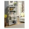 59.75" Oxford 5 Tier Bookcase with Drawer White - Breighton Home